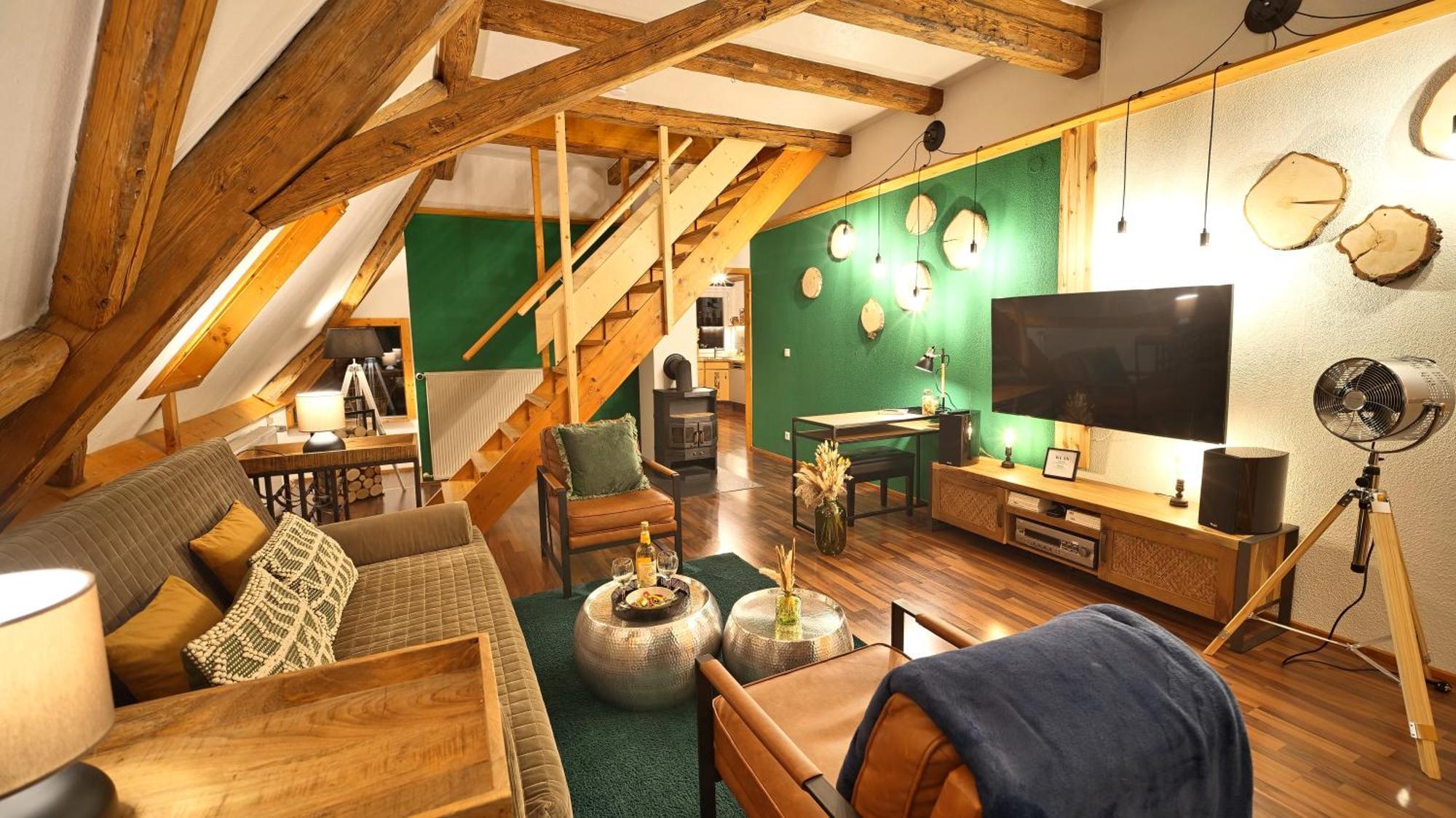 Green Loft Schwarzwald - Dach-Balkon--Musik-Ecke Fluorn-Winzeln Exterior photo